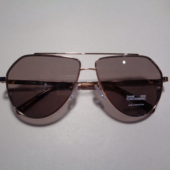 Diane von Furstenberg ARIA Gold New Sunglasses main image 10